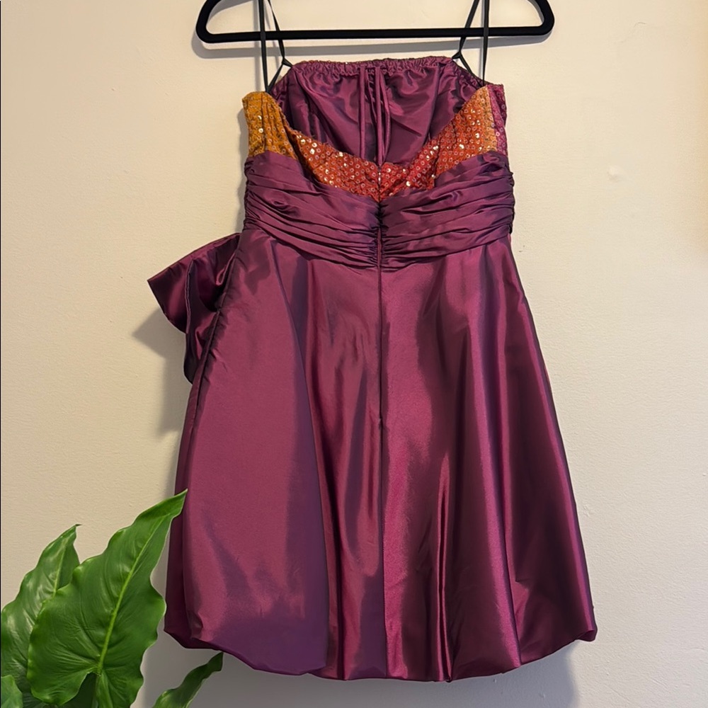 Alexia Admore Strapless Bubble Hem Mini Dress - Picture 5 of 14